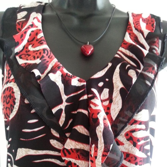 🔥HOT🔥Studio 59 Animal print blouse - Picture 4 of 8